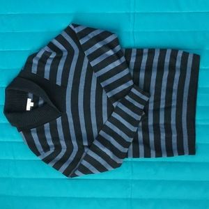 Gap Mens Blue Striped Sweater